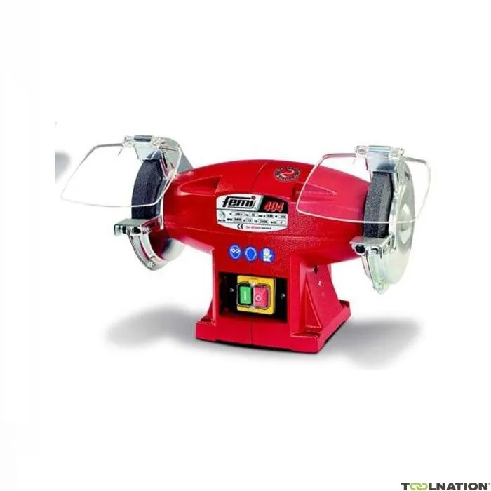 Femi 8015420 404 Smerigliatrice da banco professionale 150 mm - 370W