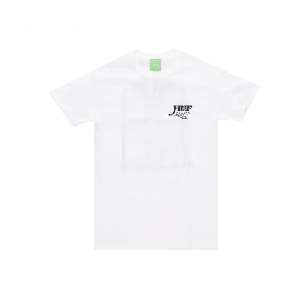maglietta uomo at home tee WHITE